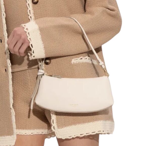 Kate Spade Handbags - kate spade White Shoulder Bag